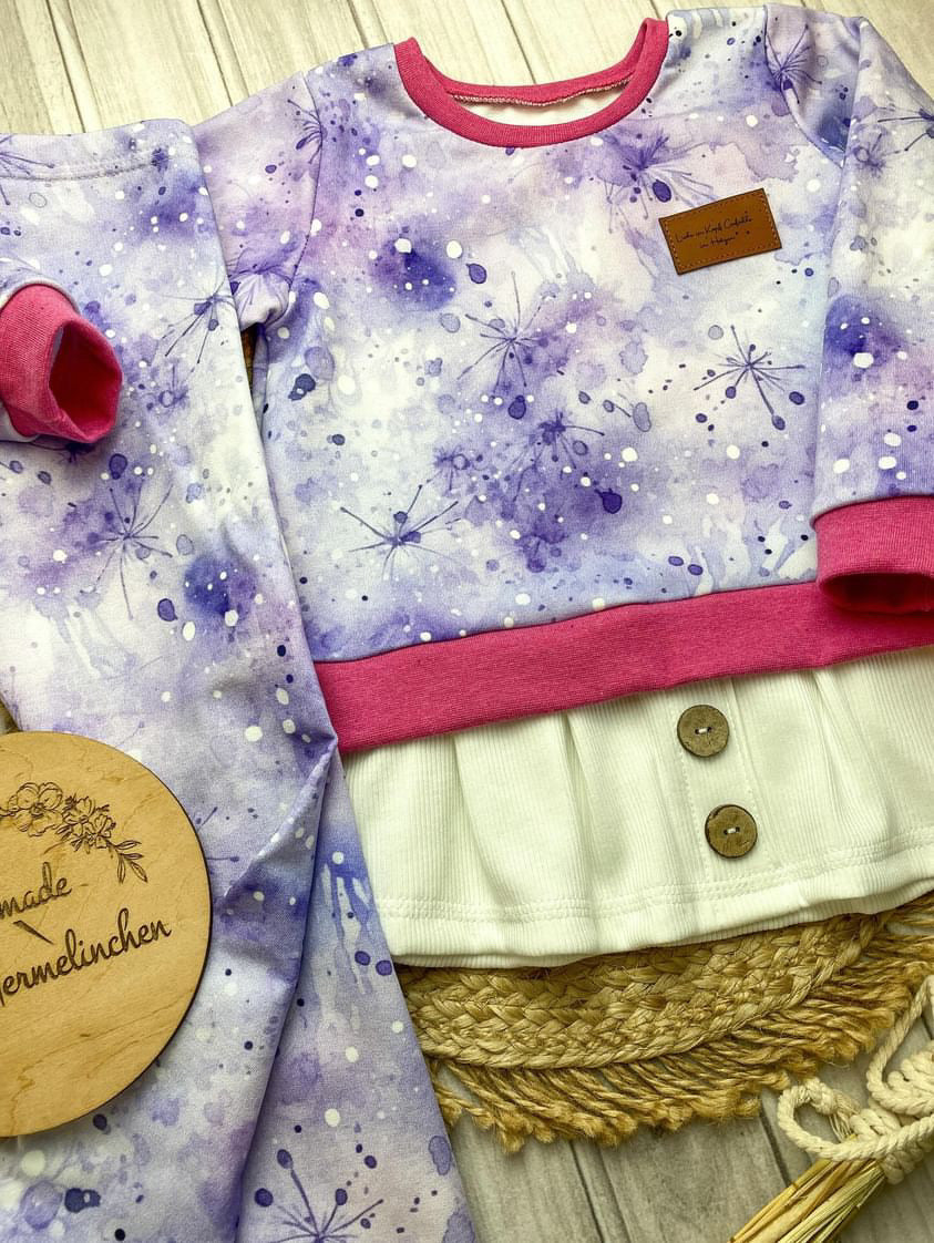 Flecken Lila Wintervorbestellung